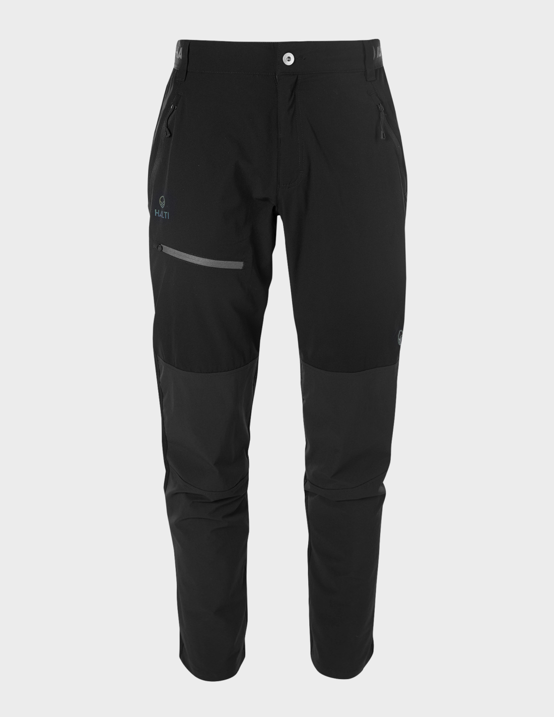 H064-0365/P99 BLACK HALTI PALLAS M X-STRETCH LITE PANTS - Męskie Spodnie Trekkingowe