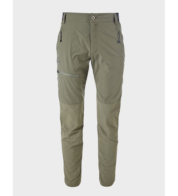 H064-0365/T57 DEEP GREEN HALTI PALLAS M X-STRETCH LITE PANTS - Męskie Spodnie Trekkingowe