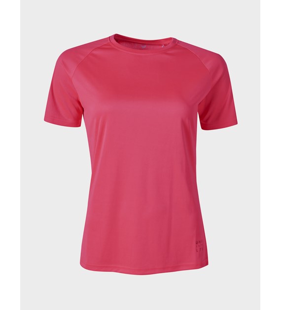 H086-0549/T64N DIVA PINK HALTI REITTI W ACTIVE DRY T-SHIRT- Damska Koszulka Techniczna