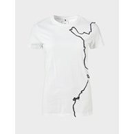 H065-0368/P00 WHITE HALTI RETKI W T-SHIRT ORG. COTTON W - Damska Koszulka T-shirt