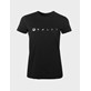 H065-0368/P99 BLACK HALTI RETKI W T-SHIRT ORG. COTTON W - Damska Koszulka T-shirt