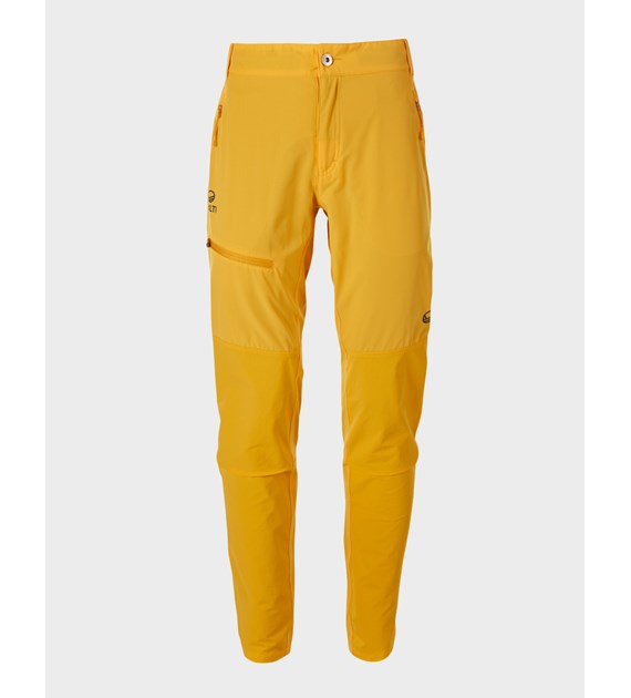 H064-0382/T45 S. YELLOW HALTI PALLAS II W X-STRETCH LITE PANTS - Damskie Spodnie Trekkingowe