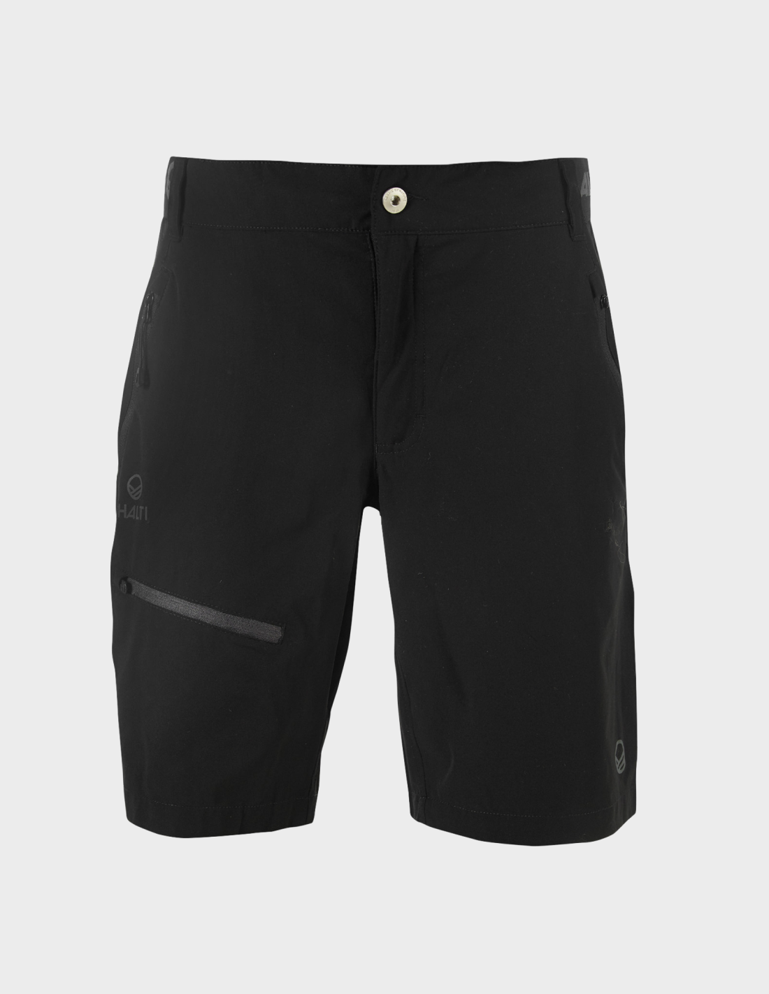 H064-0380/P99 BLACK HALTI PALLAS W X-STRETCH LITE SHORTS - Damskie Spodenki