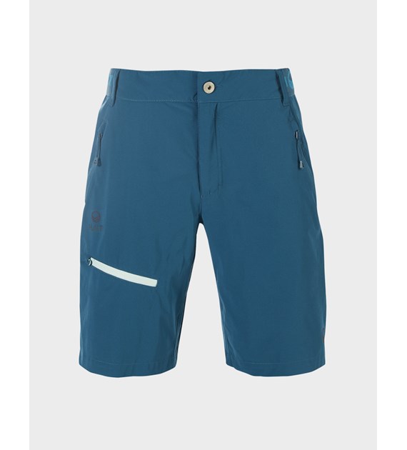 H064-0380/T37 LEGION BLUE HALTI PALLAS W X-STRETCH LITE SHORTS - Damskie Spodenki Trekkingowe