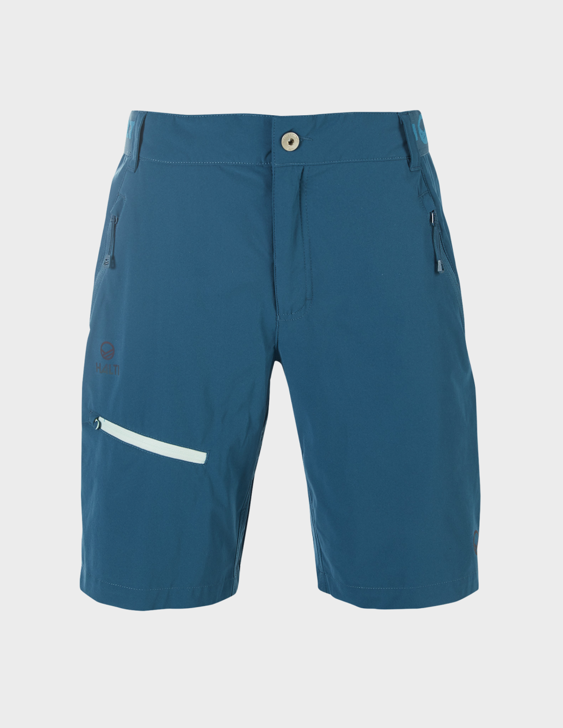 H064-0380/T37 LEGION BLUE HALTI PALLAS W X-STRETCH LITE SHORTS - Damskie Spodenki Trekkingowe