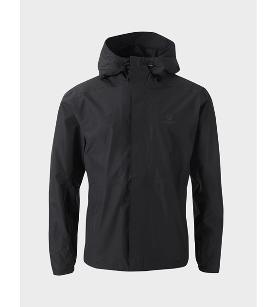 H064-0370/P99 BLACK HALTI FORT M DX SHELL JACKET - Męska Kurtka Trekkingowa