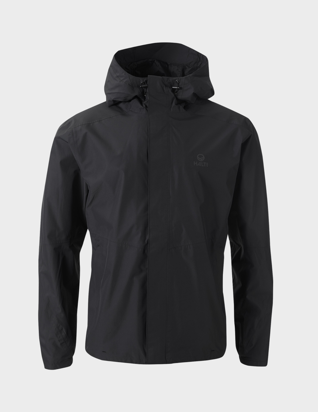 H064-0370/P99 BLACK HALTI FORT M DX SHELL JACKET - Męska Kurtka Trekkingowa