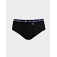 H086-0577/P99 BLACK HALTI AVION WINDY M BRIEF - Męskie Slipy