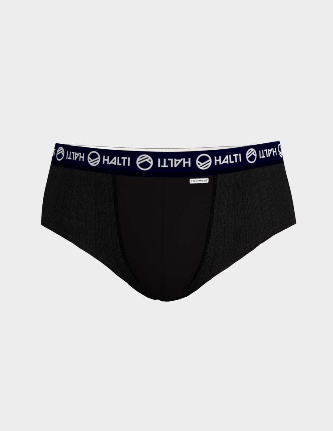 H086-0577/P99 BLACK HALTI AVION WINDY M BRIEF - Męskie Slipy