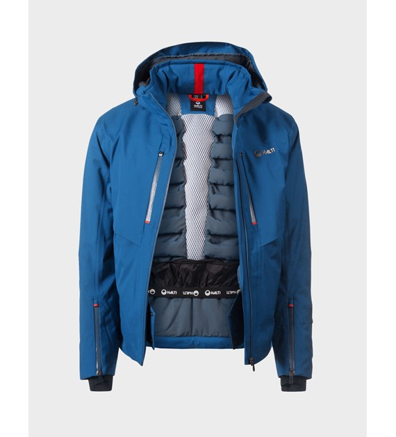 H059-2542/U33 VALLARTA BLUE HALTI DEVIL M DX SKI JACKET - Męska Kurtka Narciarska