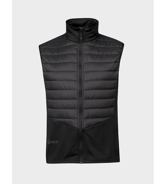 H064-0454/P99 BLACK HALTI DYNAMIC M INSULATION VEST - Męska Kamizelka Ocieplana