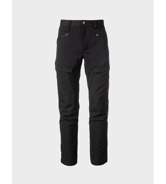 H064-0446/P99 BLACK HALTI HIKER II M OD PANTS - Męskie Spodnie Trekkingowe