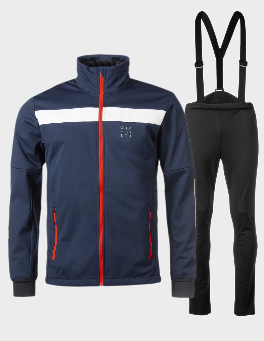 H086-0599/U39 DRESS BLUE HALTI OSLO M XCT SOFTSHELL SET - Męski Zestaw XCT