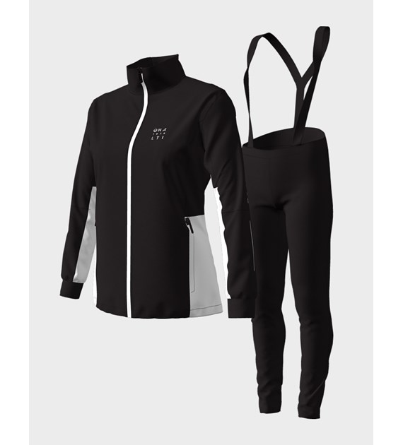 H086-0586/P99 BLACK HALTI WISLA W XCT SOFTSHELL SET - Damski Zestaw XCT