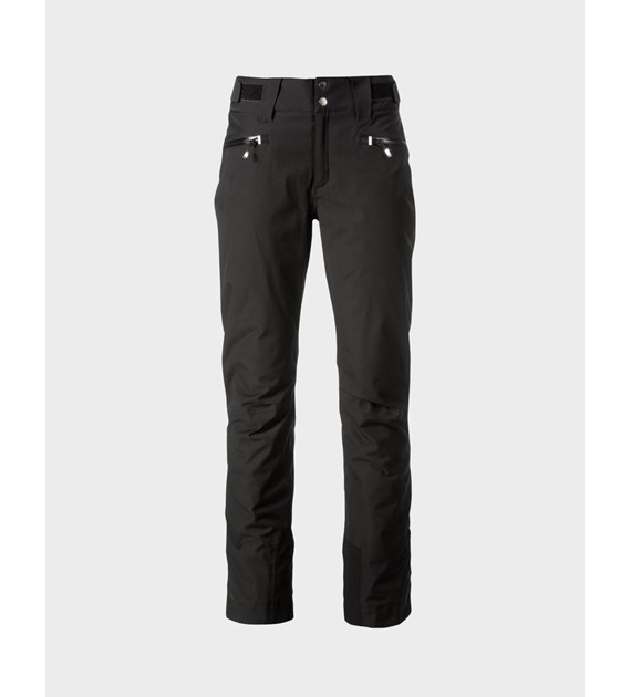 H059-2554/P99 BLACK HALTI MELODY W DX SKI PANTS - Damskie Spodnie Narciarskie