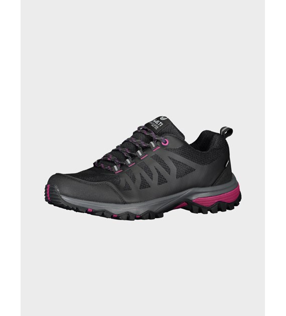 H054-2696/P99 BLACK HALTI SISU LOW DX W TRAIL SHOE - Damskie Buty Trekkingowe