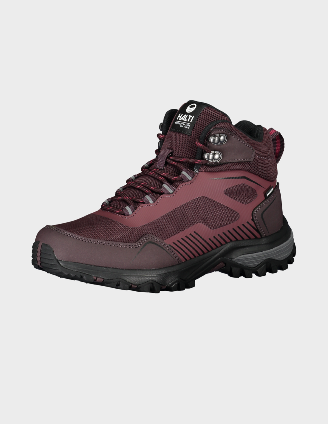 H054-2698/U69 POMEGRANATE RED HALTI ARNE MID DX W TRAIL SHOE - Damskie Buty Trekkingowe