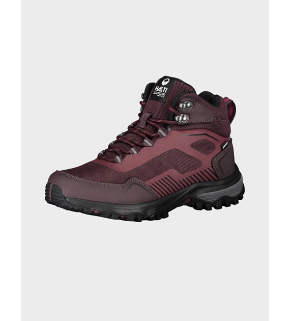 H054-2698/U69 POMEGRANATE RED HALTI ARNE MID DX W TRAIL SHOE - Damskie Buty Trekkingowe