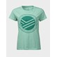 H064-0491/V51 ICE GREEN HALTI RETKI W III T-SHIRT ORGANIC CO - Damska Koszulka