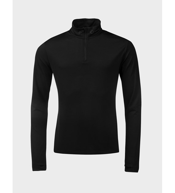 H088-0110/P99 BLACK HALTI URBANITE M TRAINING HALF ZIP SHIRT - Męska Bluza Krótki Zamek