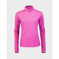 H088-0103/V63 ROSE VIOLET HALTI URBANITE W TRAINING HALF ZIP SHIRT - Damska Bluza Krótki Rękaw