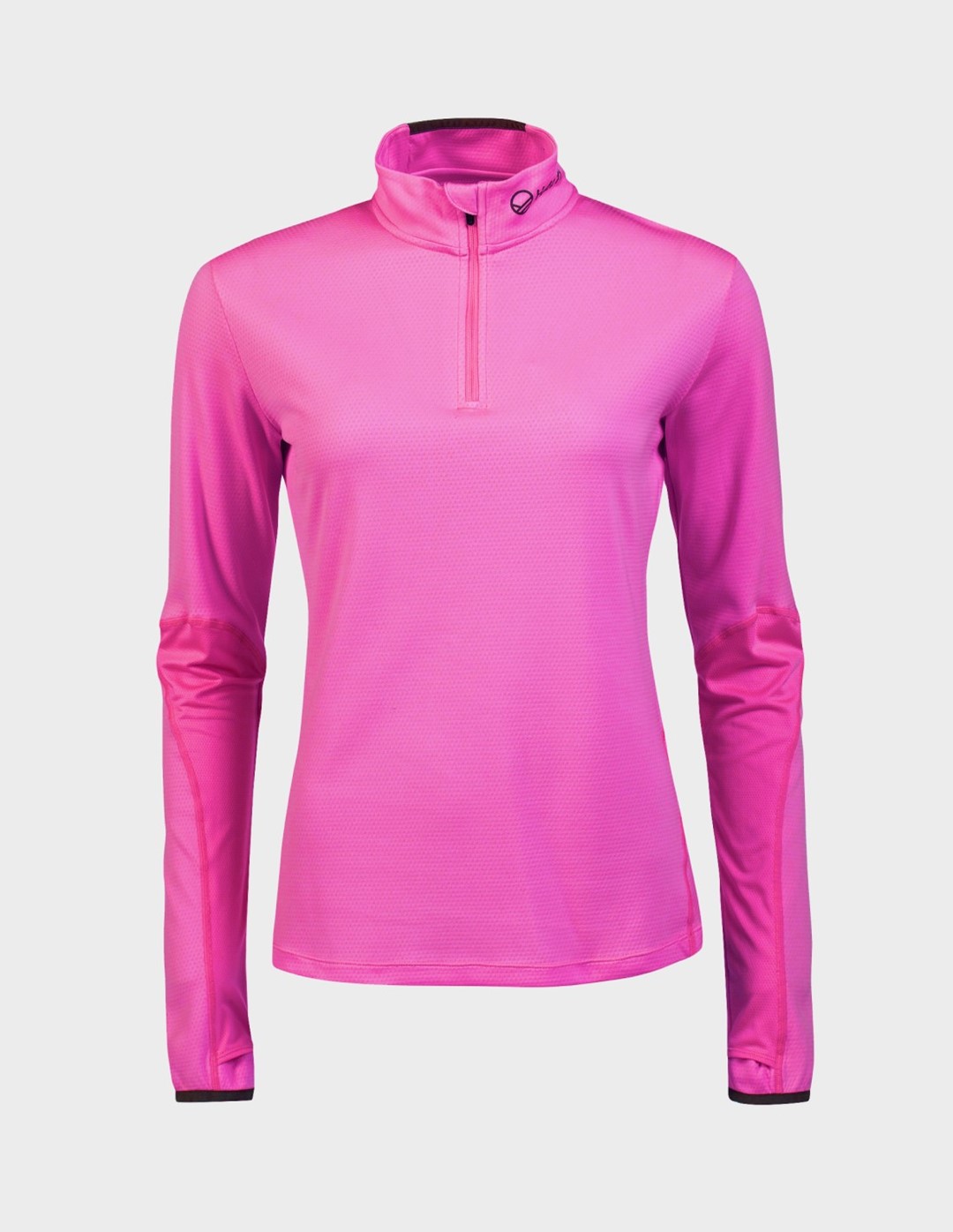 H088-0103/V63 ROSE VIOLET HALTI URBANITE W TRAINING HALF ZIP SHIRT - Damska Bluza Krótki Rękaw