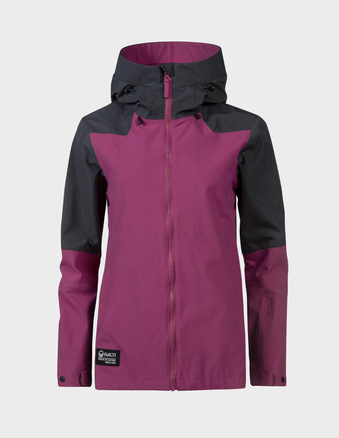 H064-0426/V66 MAGENTA HAZE PINK HALTI HIKER II W OD DX JACKET - Damska Kurtka Trekkingowa