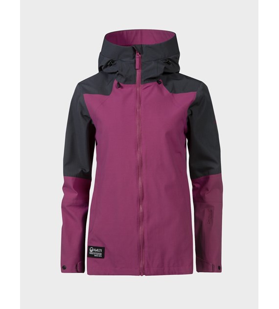 H064-0426/V66 MAGENTA HAZE PINK HALTI HIKER II W OD DX JACKET - Damska Kurtka Trekkingowa