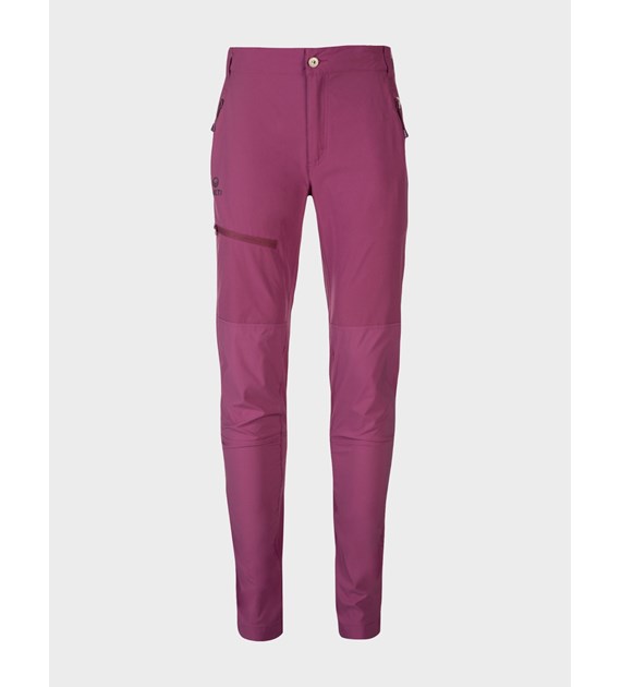 H064-0382/V66 MAGENTA HAZE PINK HALTI PALLAS W X-STRETCH LITE PANTS - Damskie Spodnie Trekkingowe