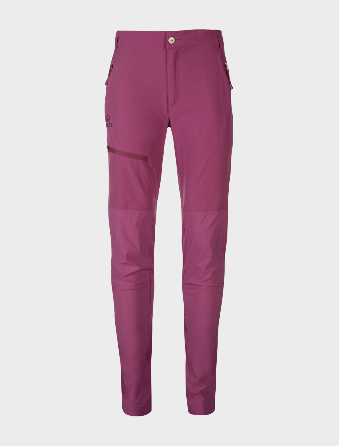 H064-0382/V66 MAGENTA HAZE PINK HALTI PALLAS W X-STRETCH LITE PANTS - Damskie Spodnie Trekkingowe