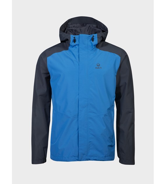 H064-0370/V34 FRENCH BLUE HALTI FORT M DX SHELL JACKET - Męska Kurtka Trekkingowa