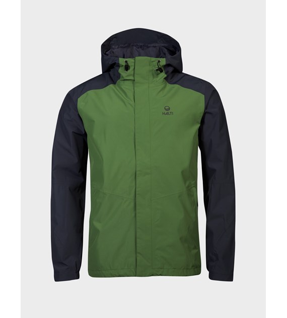 H064-0370/V54 CACTUS GREEN HALTI FORT M DX SHELL JACKET - Męska Kurtka Trekkingowa