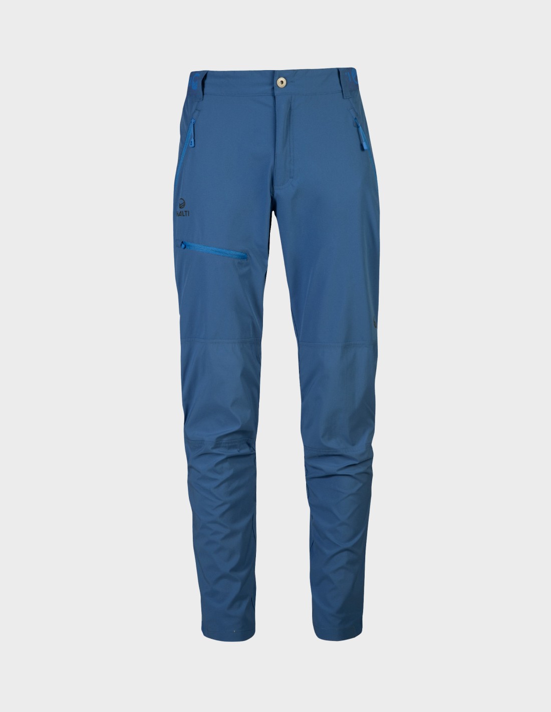 H064-0365/V35 HIGH TIDE BLUE HALTI PALLAS M X-STRETCH LITE PANTS - Męskie Spodnie Trekkingowe