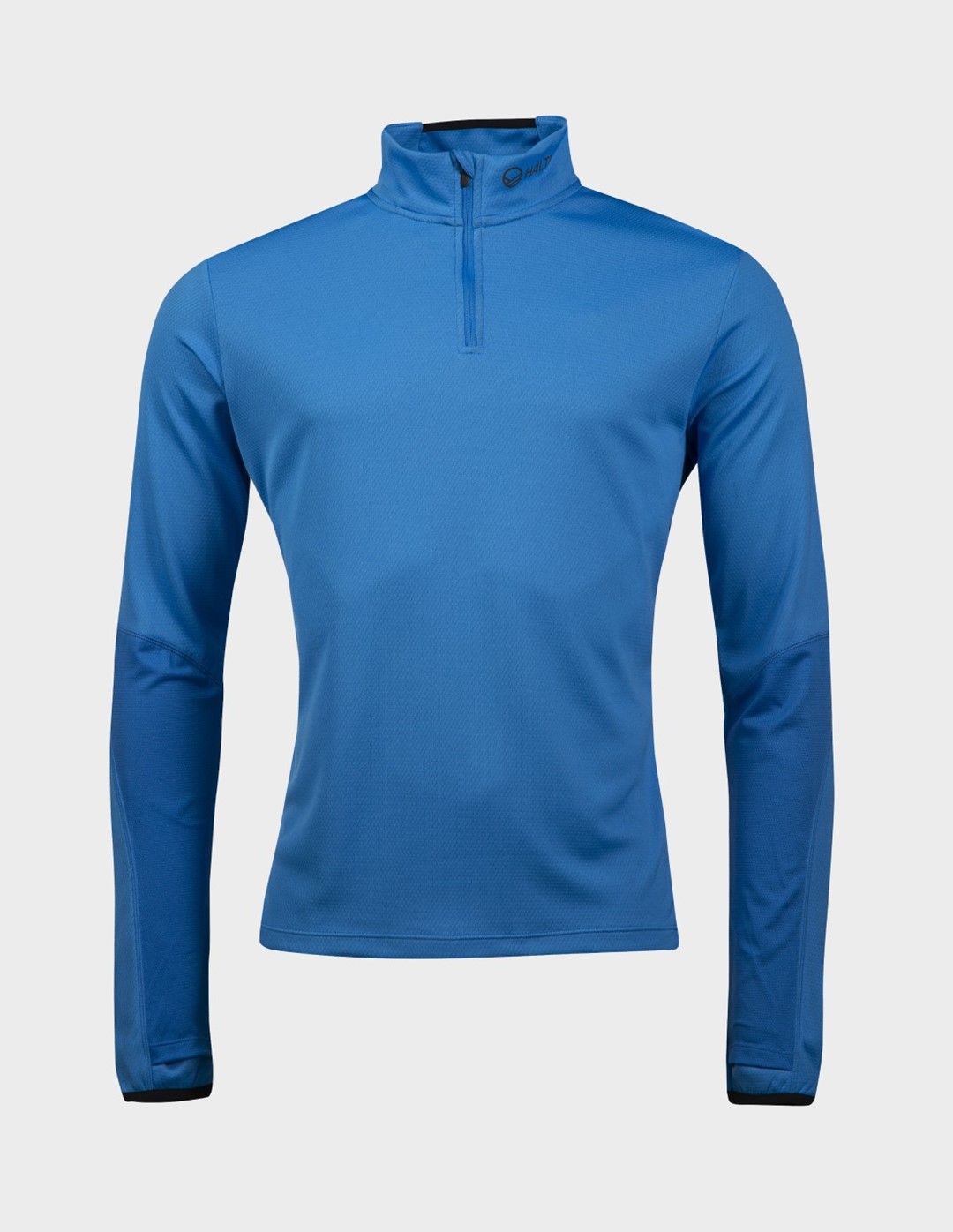 H088-0110/V34 FRENCH BLUE HALTI URBANITE M TRAINING HALF ZIP SHIRT - Męska Bluza Krótki Zamek