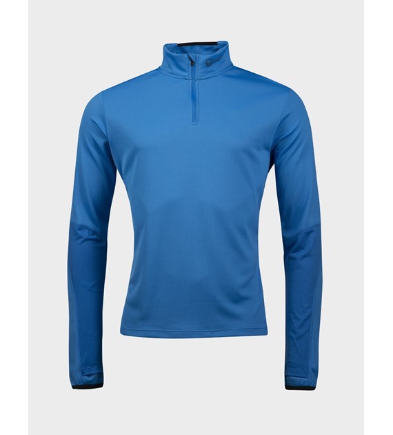 H088-0110/V34 FRENCH BLUE HALTI URBANITE M TRAINING HALF ZIP SHIRT - Męska Bluza Krótki Zamek