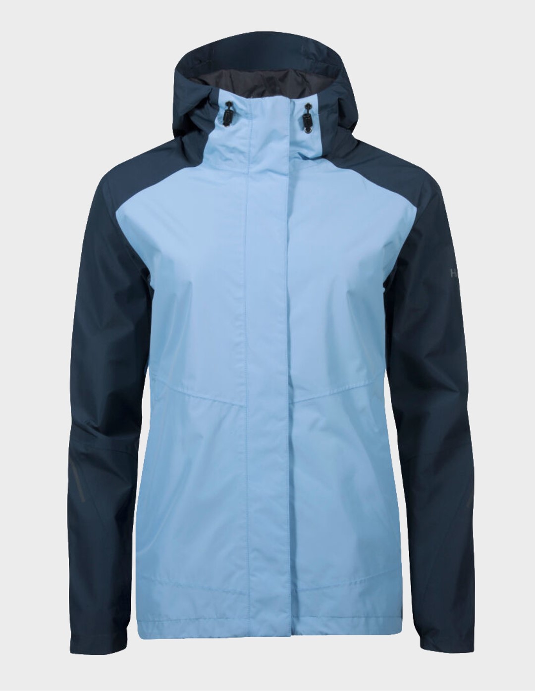 H064-0388/A32 Placid Blue HALTI FORT W DX SHELL JACKET - Damska Kurtka Trekkingowa