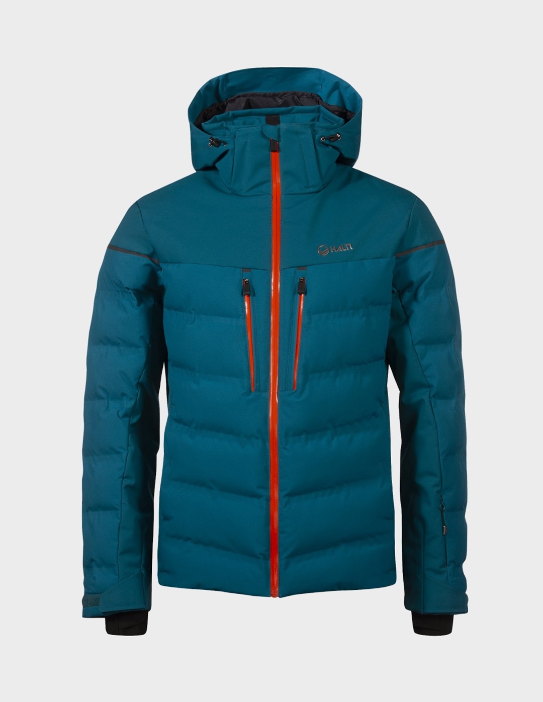 H059-2541/A36 DEEP LAGOON BLUE HALTI WISEMAN M SKI JACKET - Męska Kurtka Narciarska