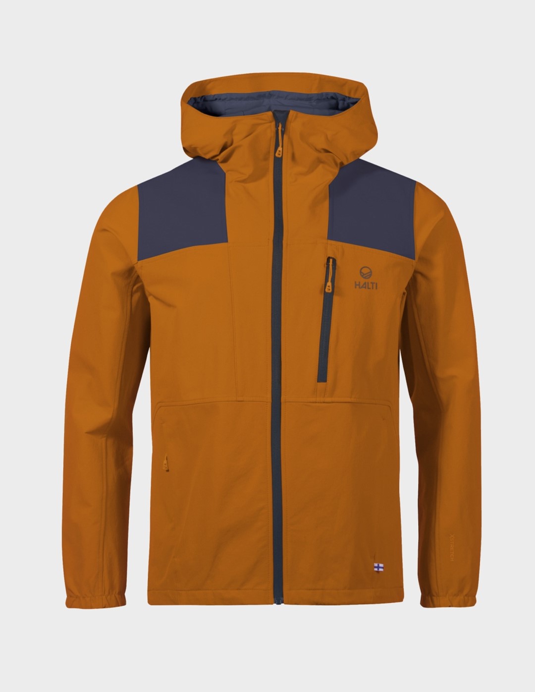 H064-0551/A46 MARMALADE ORANGE HALTI PALLAS M WARM X-STRETCH JACKET - Męska Ocieplana Kurtka