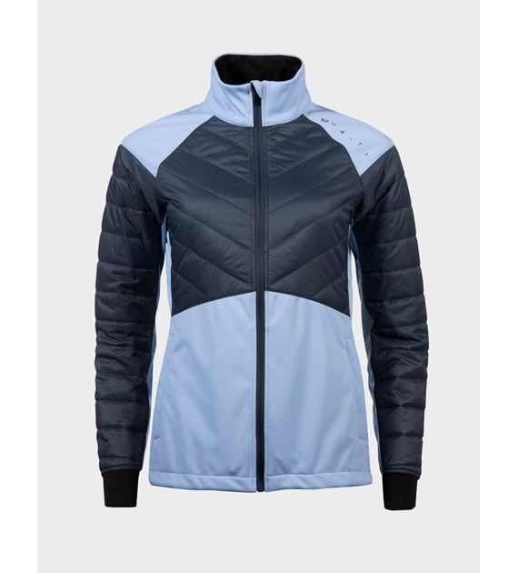 086-0679/A32 PLACID BLUE HALTI TRIPLA W 2.0 HYBRID JACKET - Damska Kurtka Hybrydowa