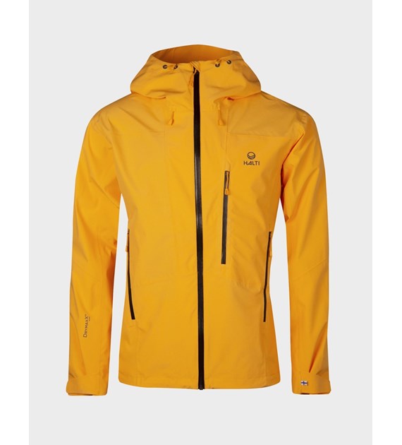 H064-0480/T45 SAFFRON YELLOW HALTI JUONTO M DX NANO JACKET - Męska Kurtka Trekkingowa