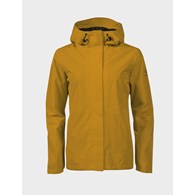 H064-0388/V44 ZINNIA YELLOW HALTI FORT W DX SHELL JACKET - Damska Kurtka Trekkingowa