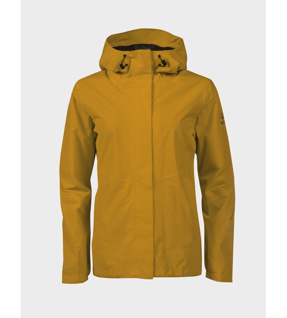 H064-0388/V44 ZINNIA YELLOW HALTI FORT W DX SHELL JACKET - Damska Kurtka Trekkingowa