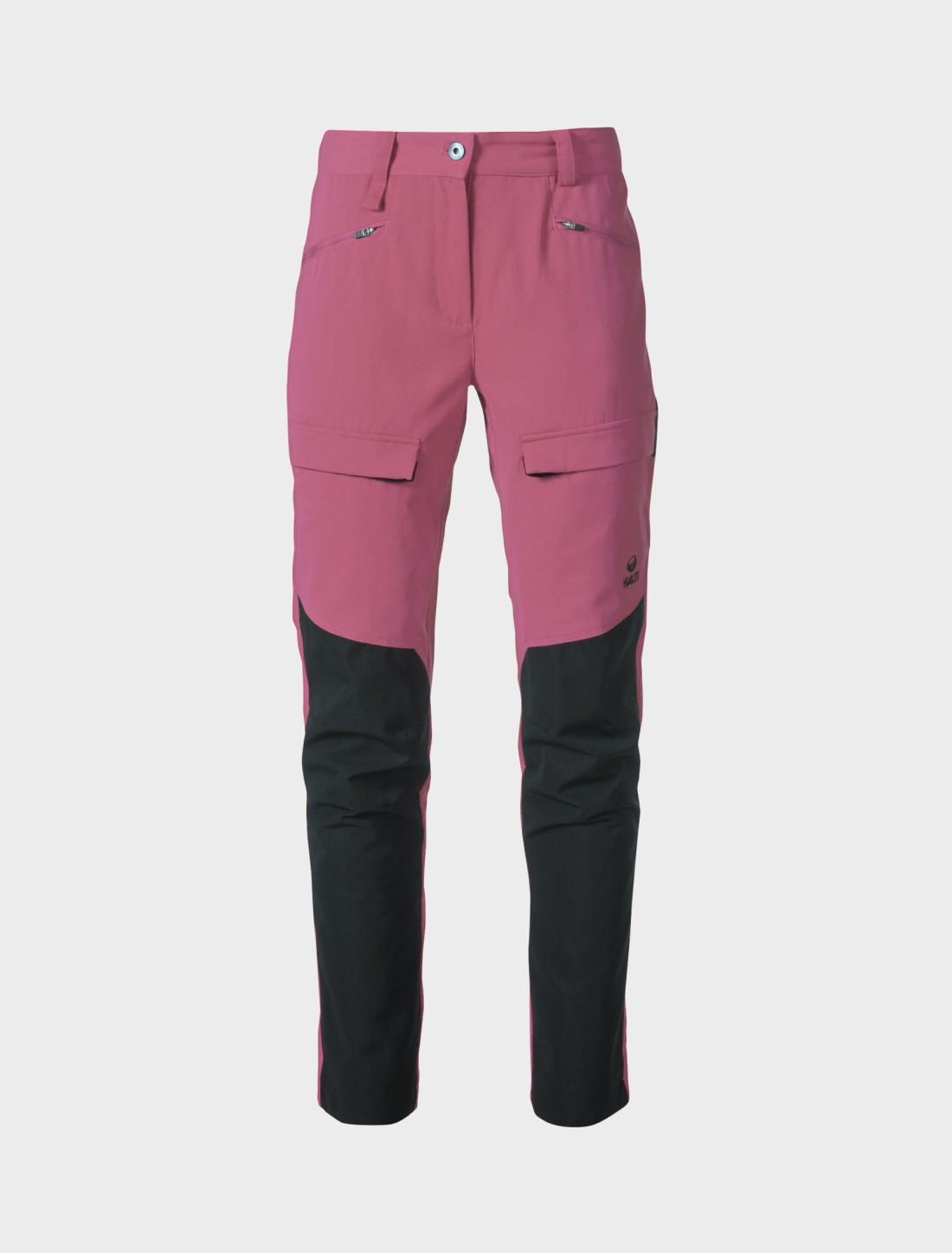 H064-0428/V66 MAGENTA HAZE PINK HALTI HIKER II W OD PANTS - Damskie Spodnie Trekkingowe