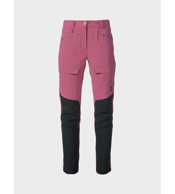 H064-0428/V66 MAGENTA HAZE PINK HALTI HIKER II W OD PANTS - Damskie Spodnie Trekkingowe