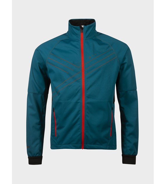 H086-0593/A36 DEEP LAGOON BLUE HALTI FALUN M XCT SOFTSHELL JACKET - Męska Kurtka XCT