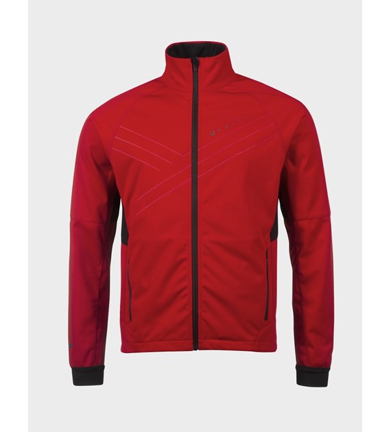 H086-0593/V67 ADRENALINE RUSH RED HALTI FALUN M XCT SOFTSHELL JACKET - Męska Kurtka XCT