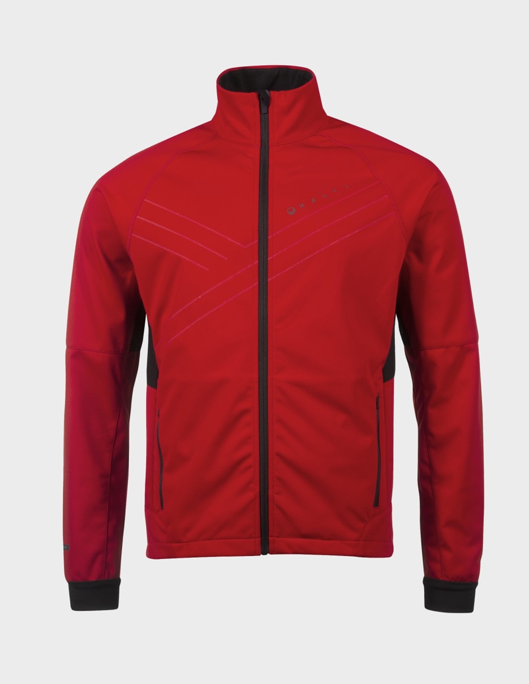 H086-0593/V67 ADRENALINE RUSH RED HALTI FALUN M XCT SOFTSHELL JACKET - Męska Kurtka XCT