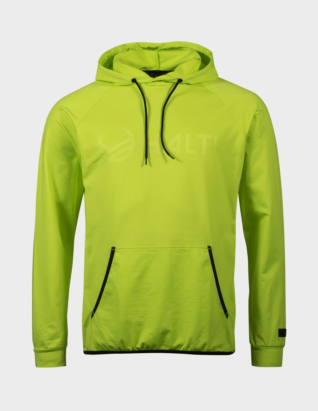 H088-0134/A51 ACID LIME GREEN HALTI DYNAMIC M HOODIE - Męska Bluza z Kapturem