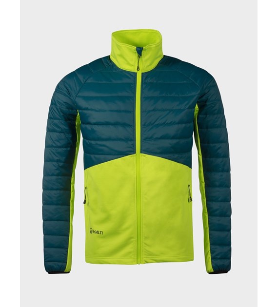 H064-0453/A51 ACID LIME GREEN HALTI DYNAMIC M INSULATION JACKET - Męska Bluza Ocieplana