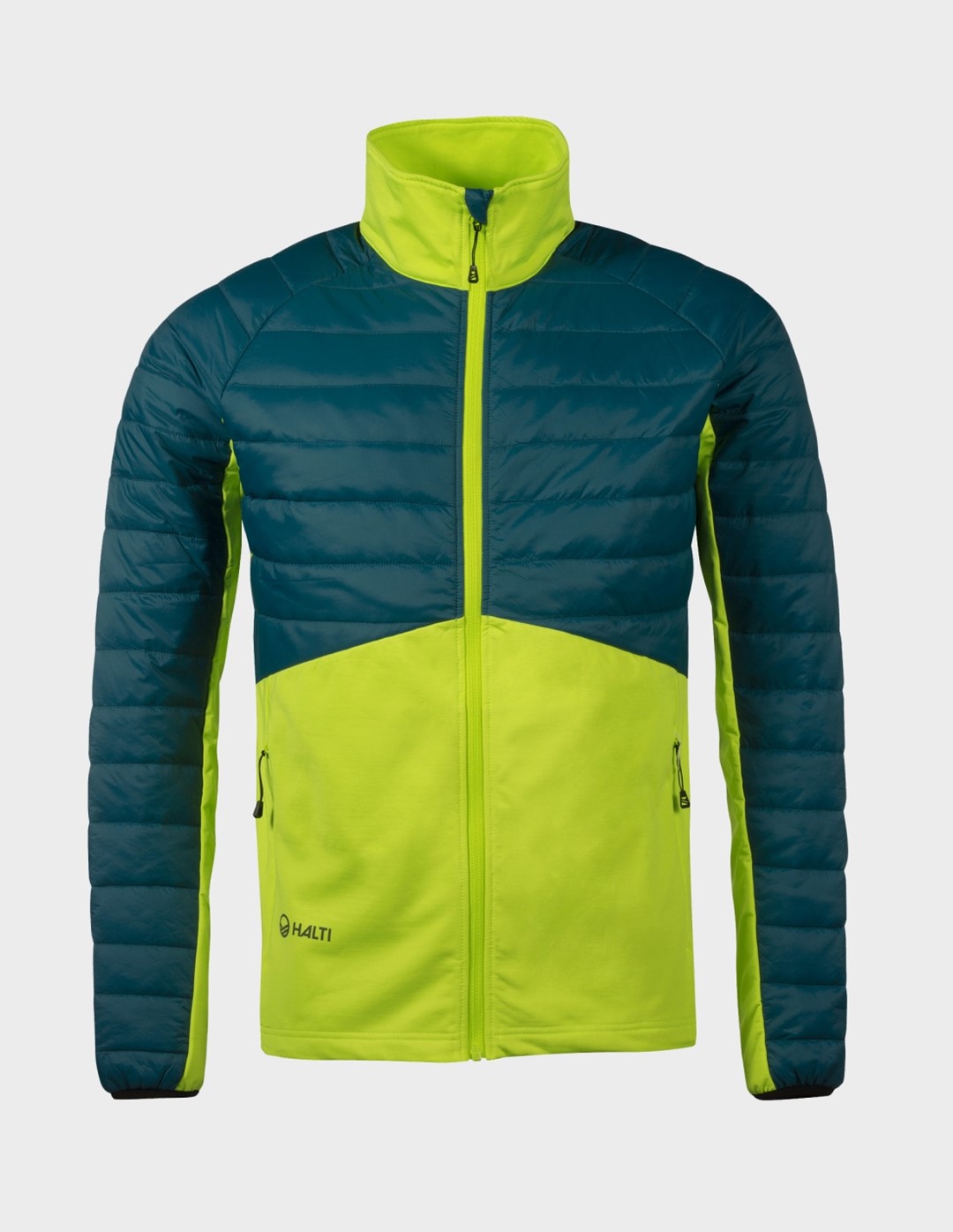 H064-0453/A51 ACID LIME GREEN HALTI DYNAMIC M INSULATION JACKET - Męska Bluza Ocieplana